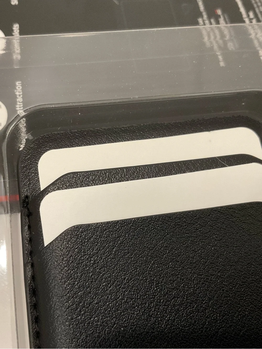 NIB Tumi MagSafe Magnetic 2 Slot Credit Card Holder Wallet - BLACK